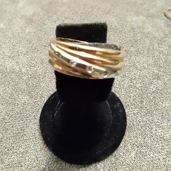 10k chunky custom diamond band - Picture 6 of 8